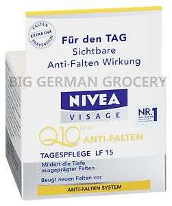 NIVEA VISAGE   Q10 PLUS   Anti Wrinkle Day Care   1.69 fl oz / 50 ml 