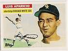 Luis Aparicio 1956 Topps Reprint 2010 Topps Cards Your Mom Threw Out