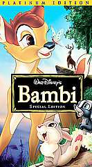 Bambi VHS, 2005, Spanish Platinum Collection  