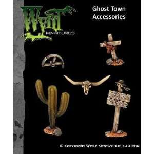  Ghost Town Accessories   Malifaux: Toys & Games