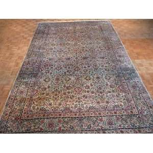   9x15 Hand Knotted Kerman Persian Rug   97x150: Home & Kitchen