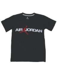 Jordan Boys 8 20 Black Air Jordan Tee Shirt