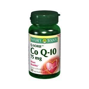  NATURES BOUNTY CO Q 10 75MG 5816 30SG: Health & Personal 