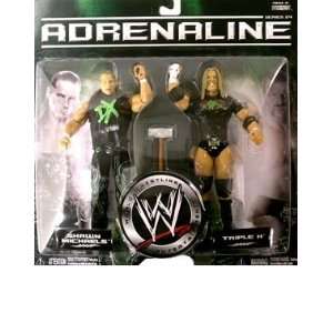 TRIPLE H and SHAWN MICHAELS   WWE Wrestling Adrenaline 