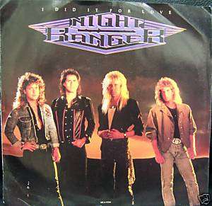 Night Ranger I DID IT FOR LOVE [1988] 7 Pro Single NM  