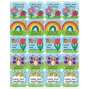   Ten Commandments Stickers, Multi Color (7002): Office Products