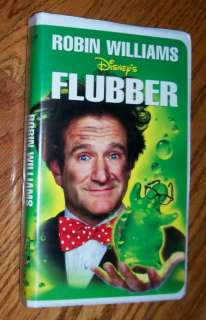 FLUBBER (VHS, 1998) Perfect EC Clamshell Case 786936059571  