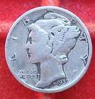 1937 P Mercury Winged Liberty Dime #4 LOW $1.44 Combined S&H 