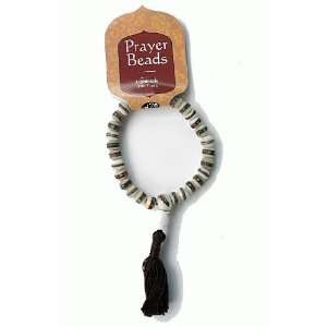  White Bone Inlay Wrist Mala Jewelry