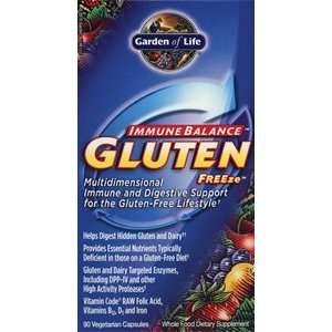  Garden of Life Immune Balance Gluten Freeze Capsules 90 