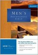 Mens Devotional Bible New International Version (NIV), burgundy 