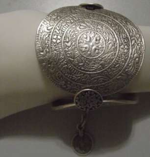 Ottoman Art New Model Zamac Silver Plated Bracelet00137  
