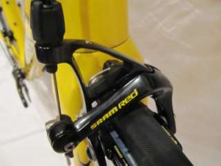 2011 Specialized S Works Tarmac Limited Edition Yellow Sram Red 