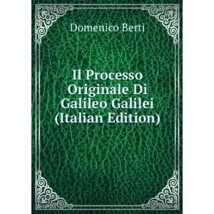   Originale Di Galileo Galilei (Italian Edition) Domenico Berti Books