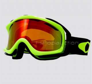 Oakley 01 263 Ambush Retina Burn Fire Iridium Snow Board Ski Goggles 