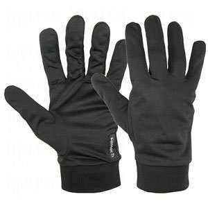  Reusch DryZone XT Goalie Inner Gloves Black/Small Sports 