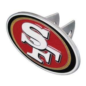    San Francisco 49ers Logo Trailer Hitch Cover: Sports & Outdoors