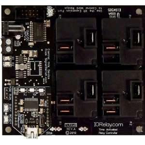  Time Relay 4 Channel 30 Amp   Time Triggers Relays 
