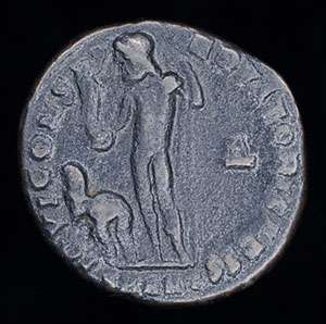 An excellent Ancient Roman bronze coin of the Emperor Licinius II 