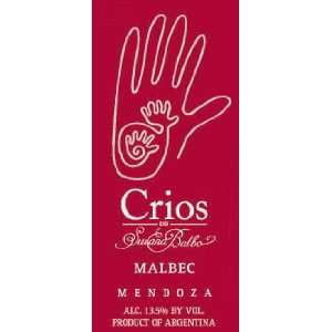   Crios de Susana Balbo Malbec Argentina 750ml Grocery & Gourmet Food