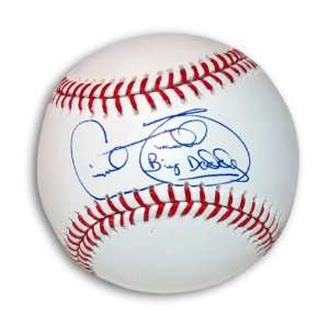   : Cecil Fielder MLB Baseball Inscribed Big Daddy Sports & Outdoors