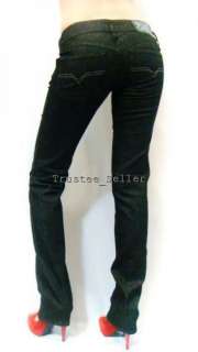 2010 NWT Diesel Jeans Black Stretch Skinny Matic 8J7  