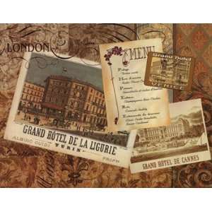  Grand Hotel Nice   Poster by Pamela Gladding (14x11): Home 