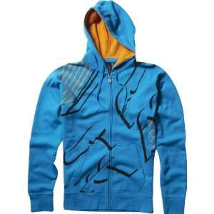   Zip Race Wear Sweatshirt/Sweater   Electric Blue / Small: Automotive