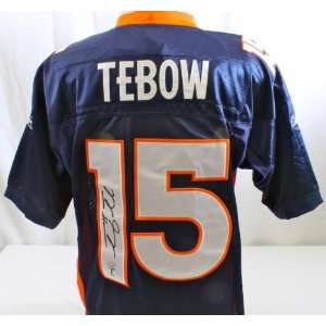 Signed Tim Tebow Jersey   Tebow Holo   Autographed NFL Jerseys:  