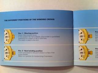 New ROLEX Yachtmaster Watch Instruction Booklet Manual Guide Rare FREE 