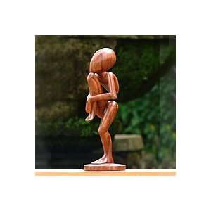  NOVICA Wood statuette, Single Prop Yoga Home & Kitchen