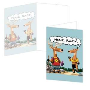  ECOeverywhere Nice Rack Boxed Card Set, 12 Cards and 