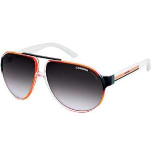   Sunglasses   Crystal Fluorescent Orange White/Gray Gradient / One Size