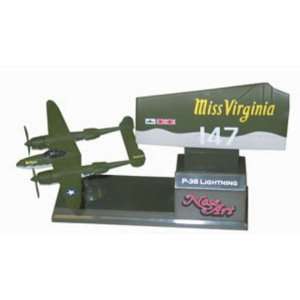  Corgi Nose Art P 38 Lightning   Miss Virginia Toys 