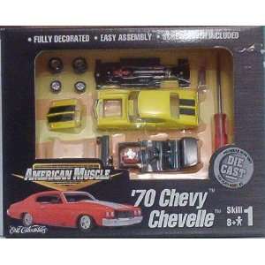  1970 Chevy Chevelle American Muscle 1:64: Toys & Games