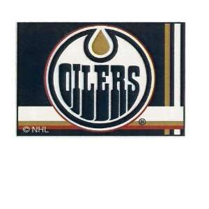 NHL EDMONTON OILERS 2.6 x 4 Rug:  Sports & Outdoors
