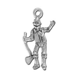  26mm Man of Tin Pewter Charm: Arts, Crafts & Sewing