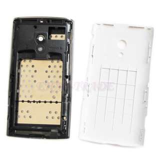   facial case replacement For Sony Ericsson x10 xperia white  