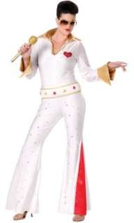  Female Elvis Presley Costume   Womens Medium: Clothing