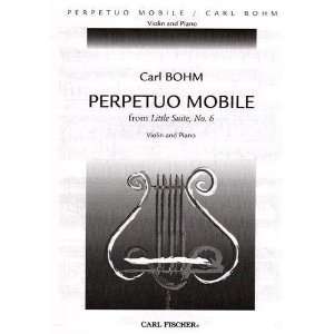  Bohm, Carl   Perpetuo Mobile From Little Suite No. 6 for 