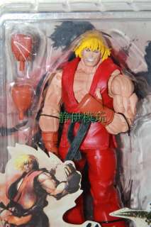   street fighter ken notice this edition the back isn t plastic it s