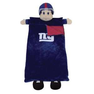  New York Giants Nfl Plush Team Mascot Sleeping Bag (72 