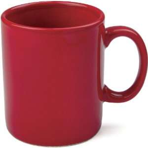  OmniWare Teaz Café Simply Red Mugs, Set of 4: Kitchen 