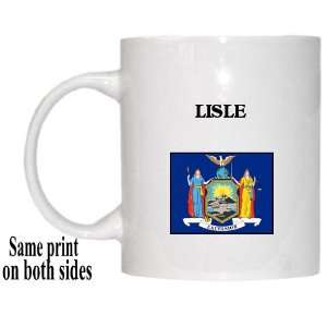  US State Flag   LISLE, New York (NY) Mug: Everything Else