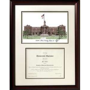  Western Illinois University Graduate Frame