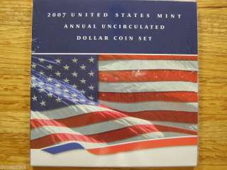  US MINT ANNUAL UNCIRCULATED DOLLAR SET (XA1) Unopened/Sealed  