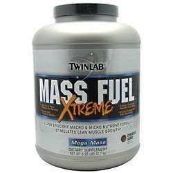 Twinlab Mass Fuel Xtreme Chocolate Surge 5.95 lbs 027434034098  