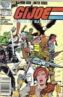 GI G.I. Joe Order Of Battle #2 #3 #4 Good to Very Good Scans  