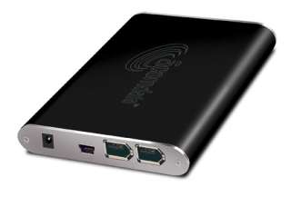 The Tango Combo USB 2.0 & Firewire400 enclosure is equipped for solid 