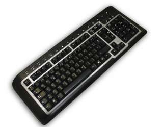 iOne Scorpius P21 multimedia Spanish keyboard PS2 W/ USB Adaptor